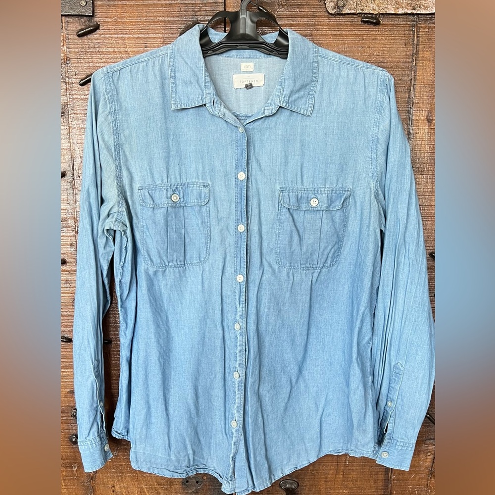 Loft Large Button Up Shirt